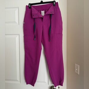 Figs Magenta Scrub Jogger - Women’s size S petite length